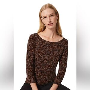 Women’s Hobbs London Sonya Printed Top Size Small